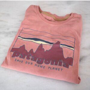 PATAGONIA Kids' 73 Skyline Long-Sleeved Regenerative Organic Cot. Tee